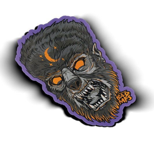 Double Life Wolfman Sticker