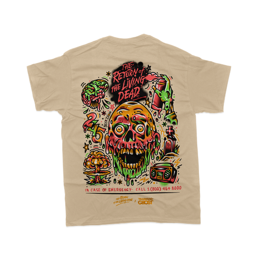 Return of the Living Dead Tattoos Tee | Return of the Living Dead x Trashbag Ghost