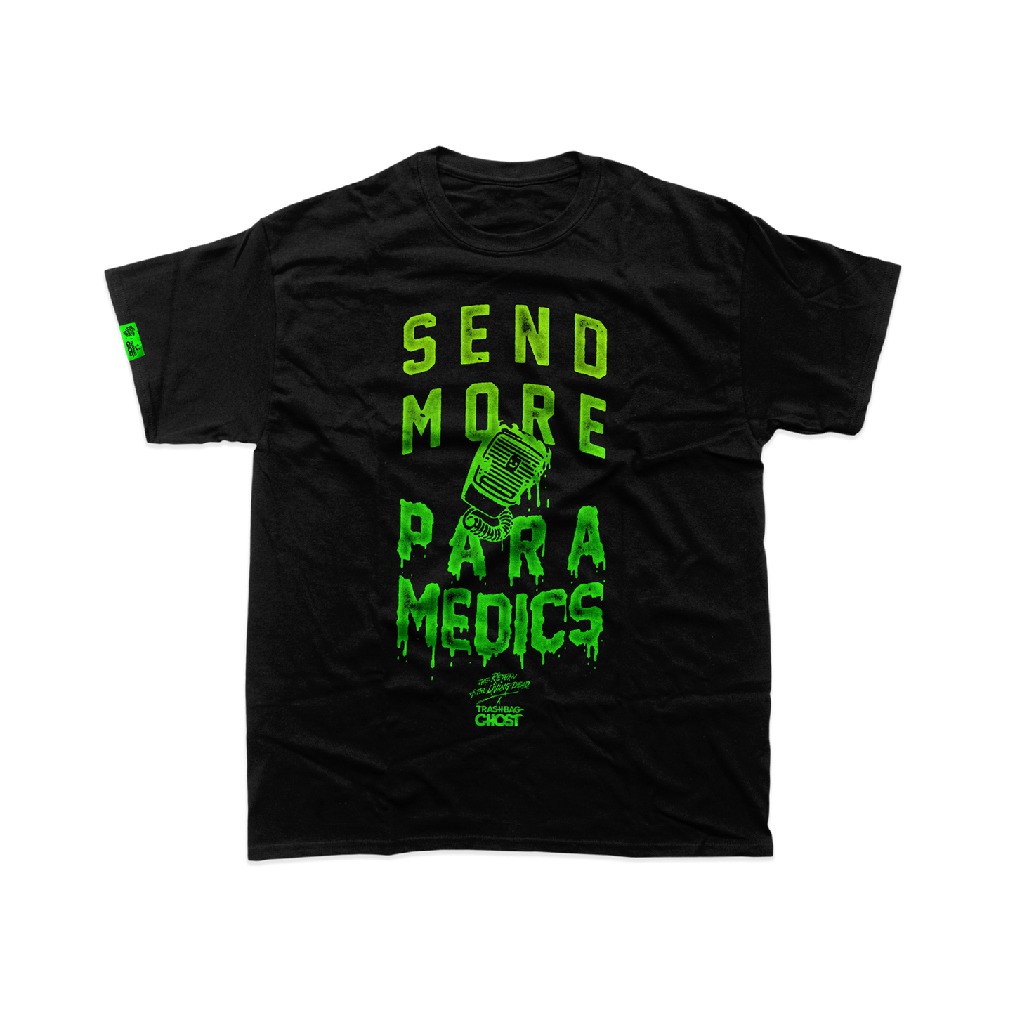 Send More Paramedics Tee | Return of the Living Dead x Trashbag Ghost