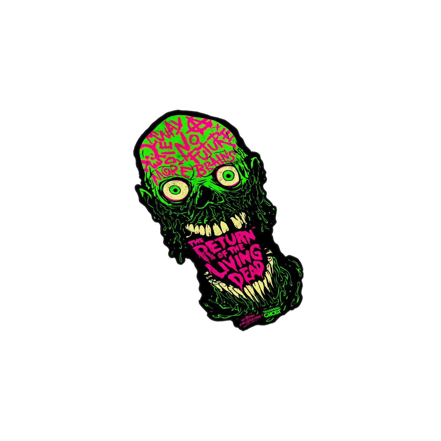 Tarman Party! Stickers | Return of the Living Dead x Trashbag Ghost