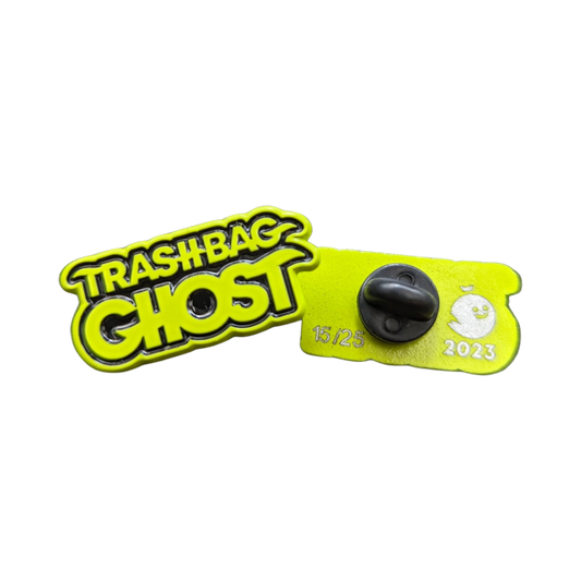 Slime Green Wordmark Trashbag Ghost Pins 2023 Edition (Limited Series of 25)