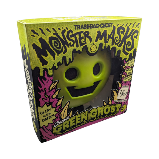 Trashbag Ghost Monster Masks "Classic Green Ghost"