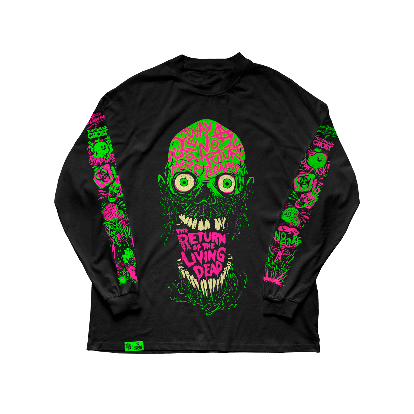 Tarman Party! Long Sleeve Tee| Return of the Living Dead x Trashbag Ghost