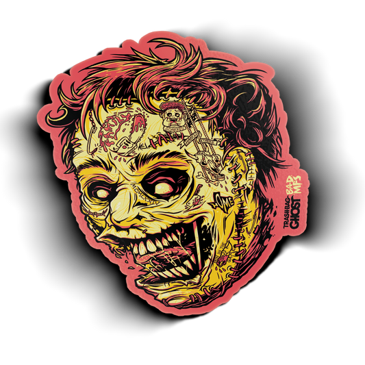 Emotionally Scarred Sticker (Raw Meat Colorway)