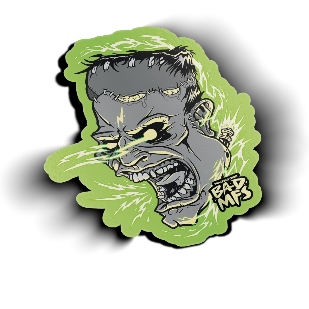 Outcast Monster Sticker – Trashbag Ghost