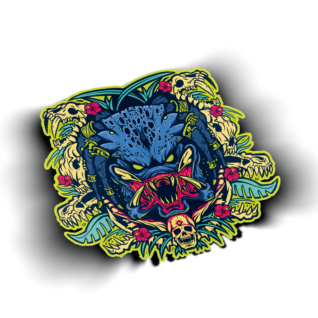 Predator (Tropical) Sticker