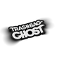 White Trashbag Ghost Sticker