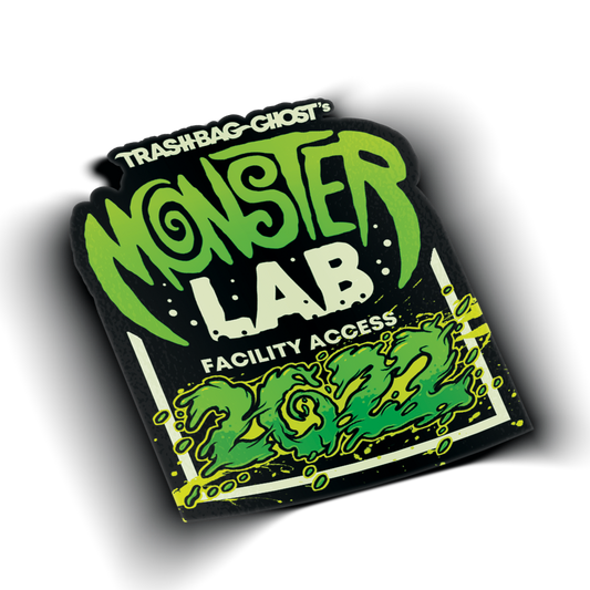 2022 Trashbag Ghost's Monster Lab Facility Access Badge