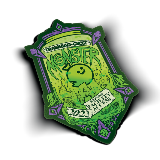 2023 Trashbag Ghost's Monster Lab Facility Access Badge